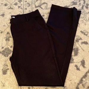 Stretchy Straight Black Dress Pants NWT